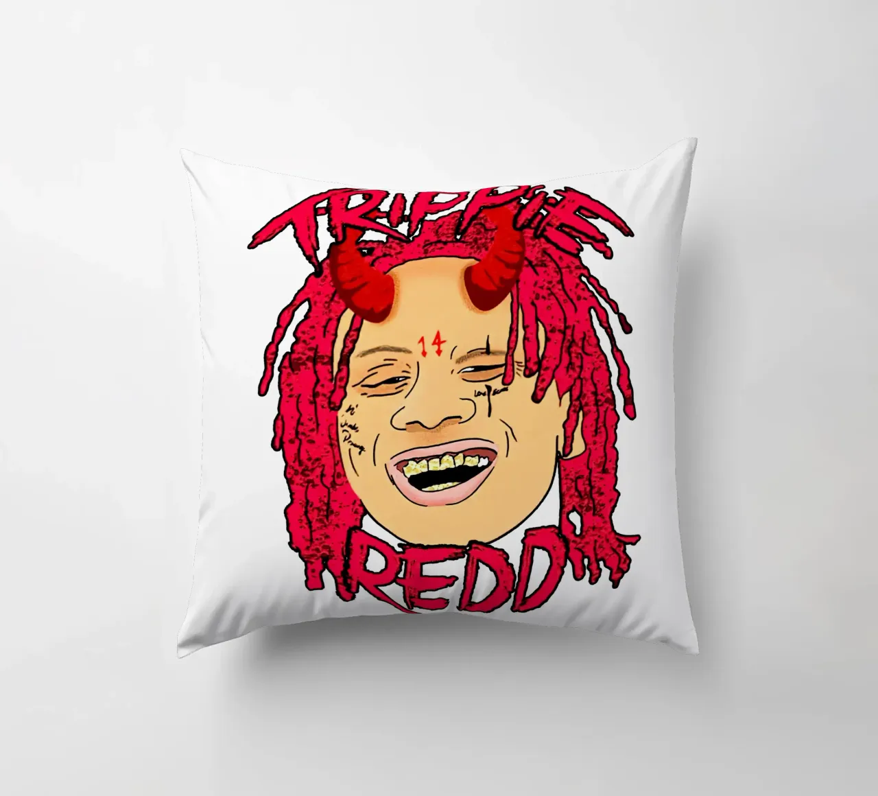 Trippie Redd Devil cuscino da carswick