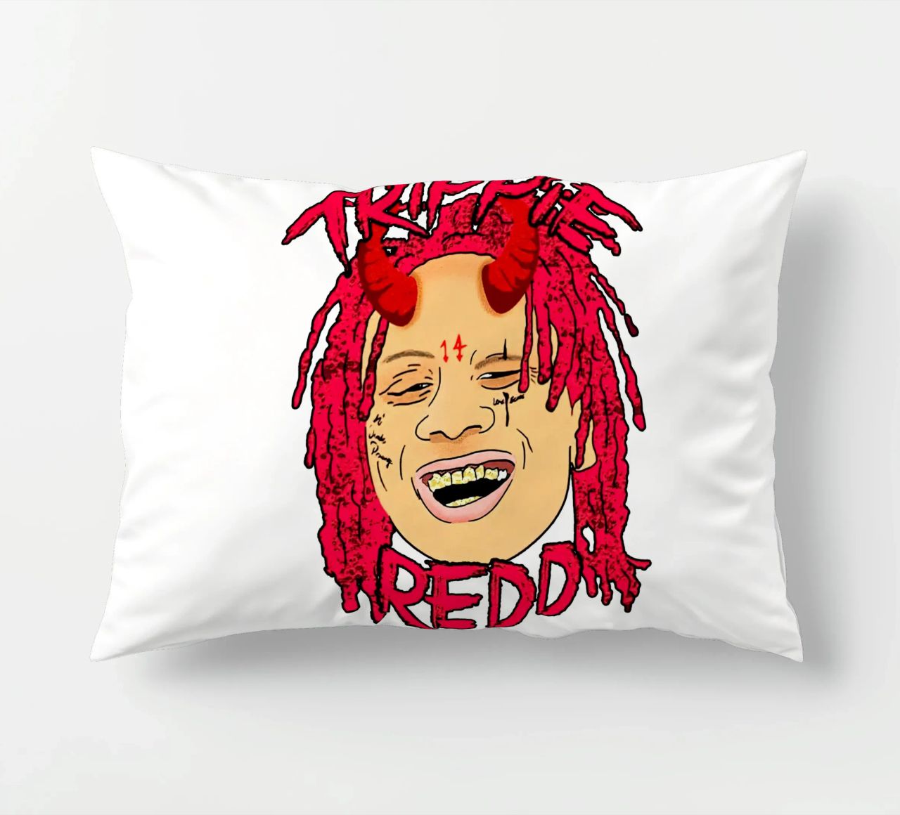 Trippie Redd Devil cuscino da carswick