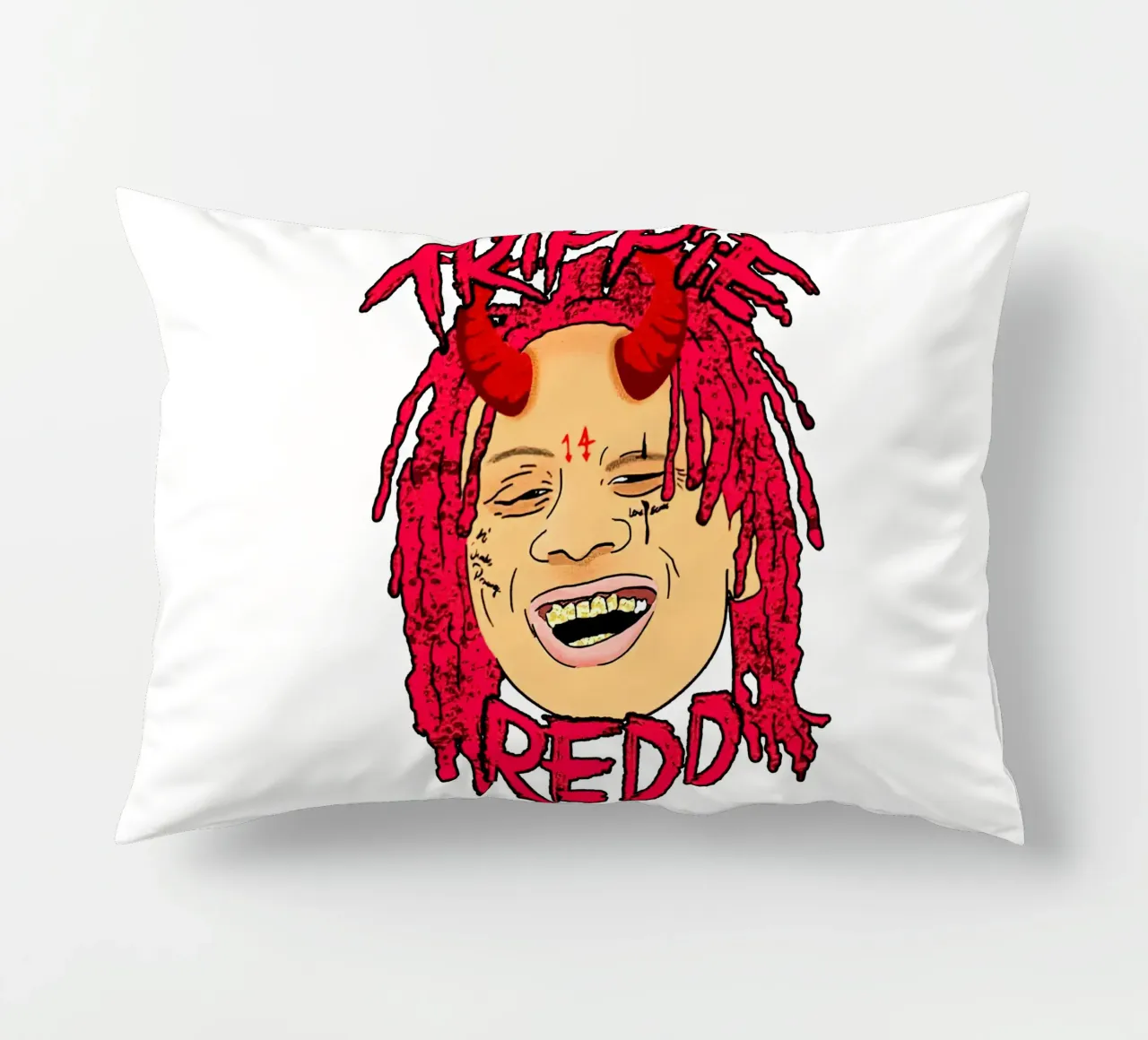Trippie Redd Devil cuscino da carswick