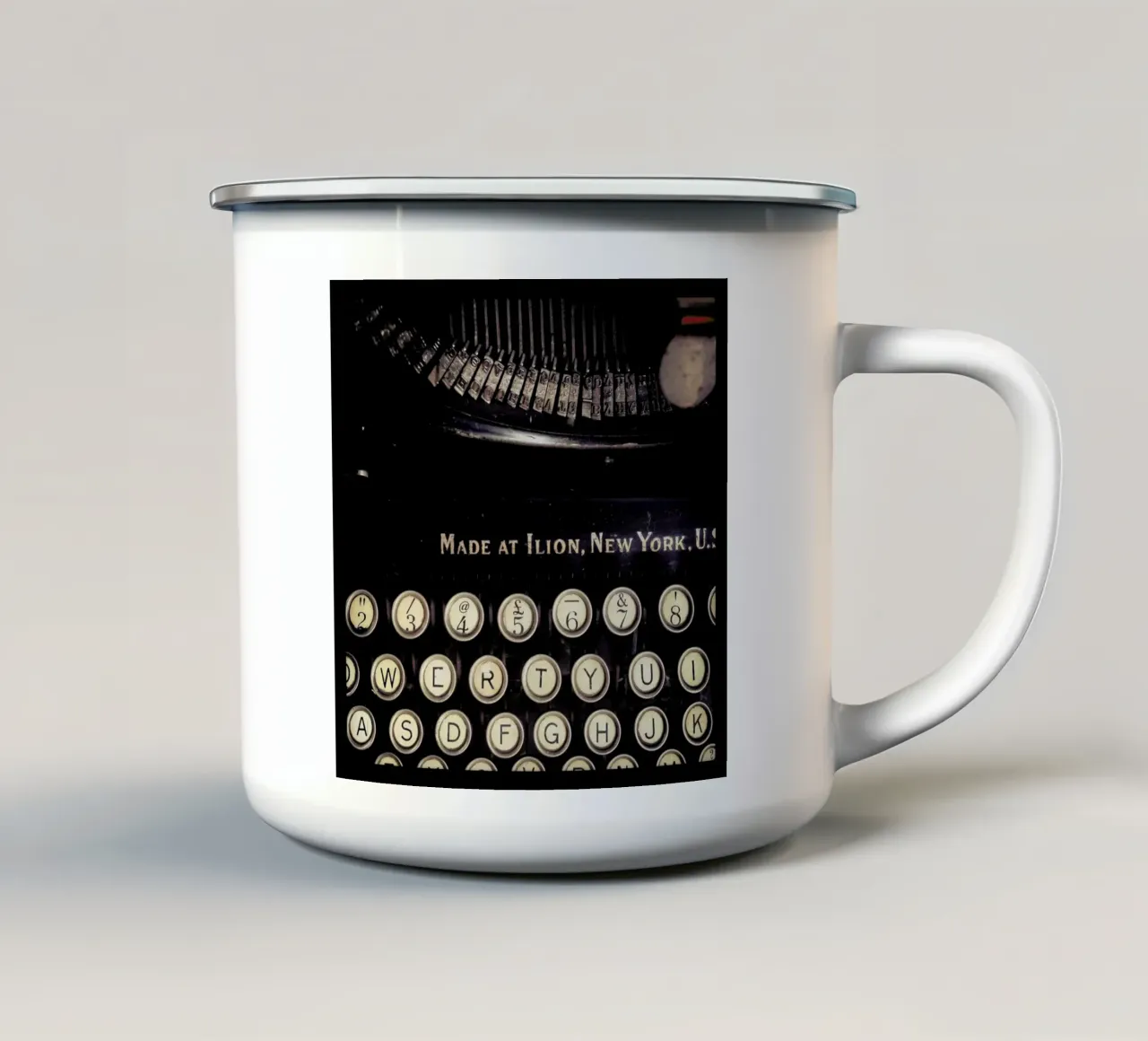 Tab Stop Set tazza in smalto da Ballack Art House