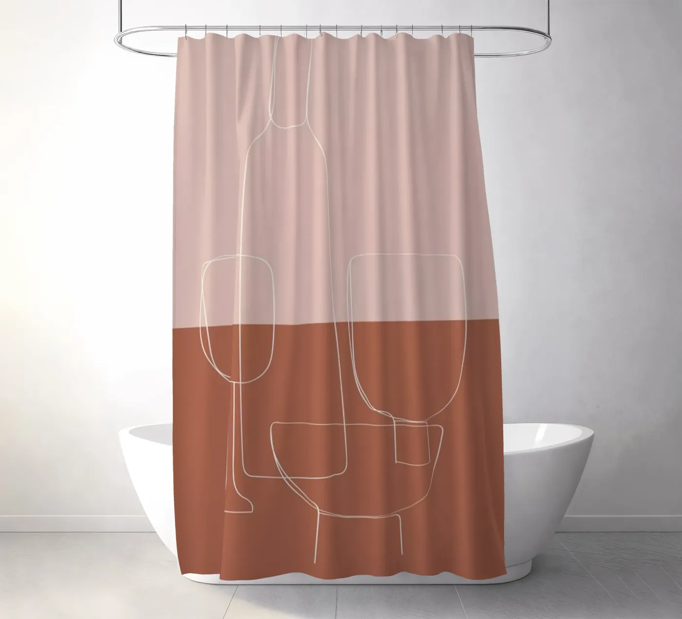 Tableware douchegordijn van The Native State