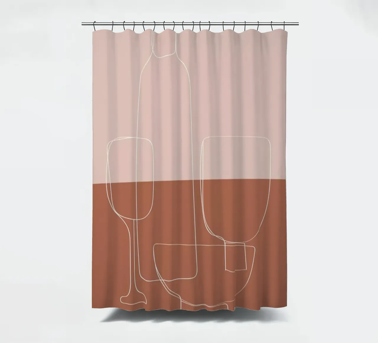 Tableware douchegordijn van The Native State