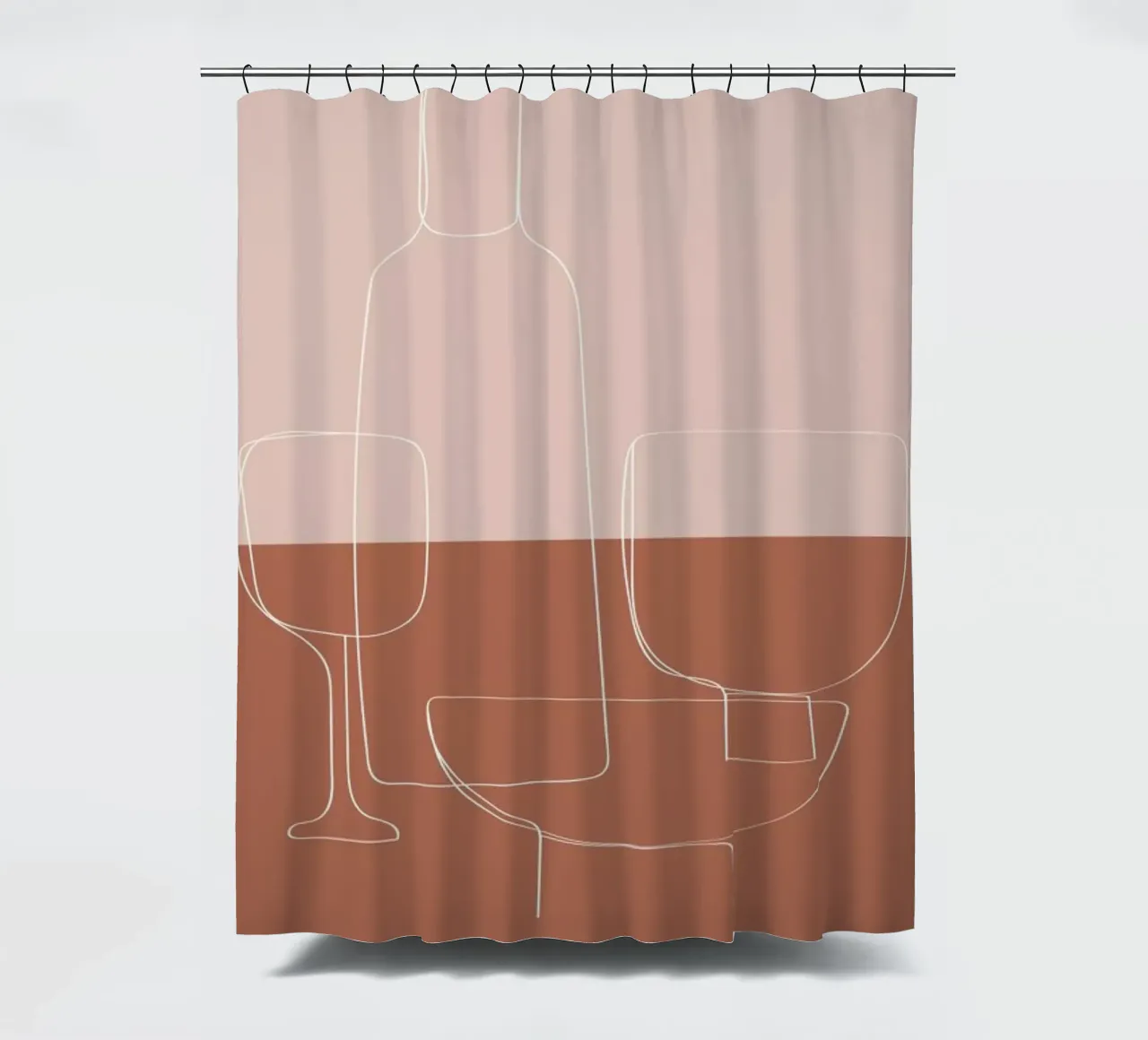 Tableware douchegordijn van The Native State