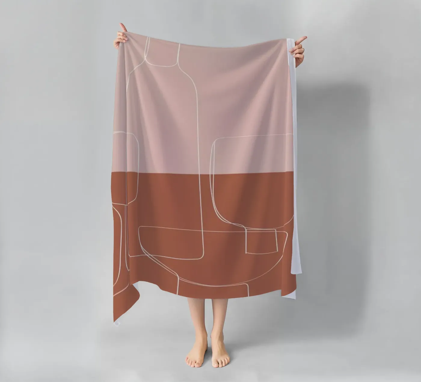 Tableware beach towel by The Native State