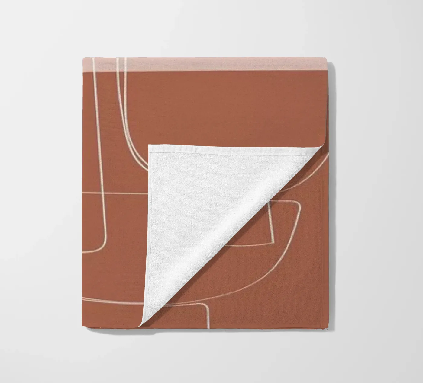 Tableware beach towel by The Native State