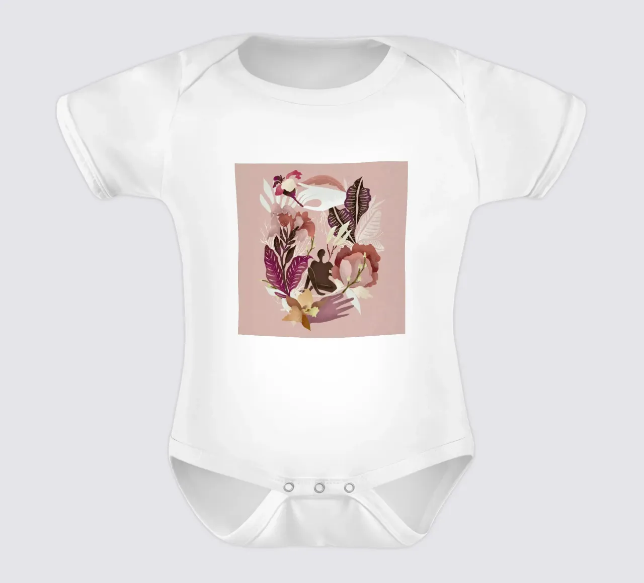 Spring body neonato maniche corte da Amalia Restrepo