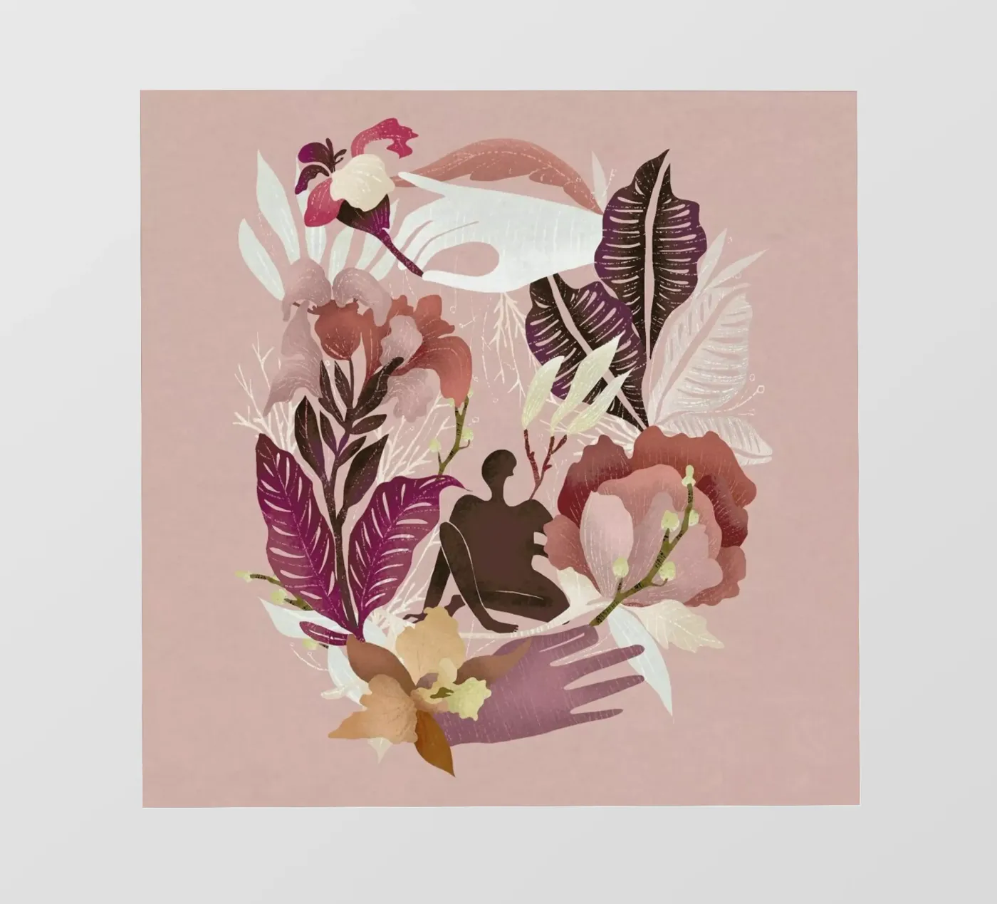 Spring backlit folie van Amalia Restrepo