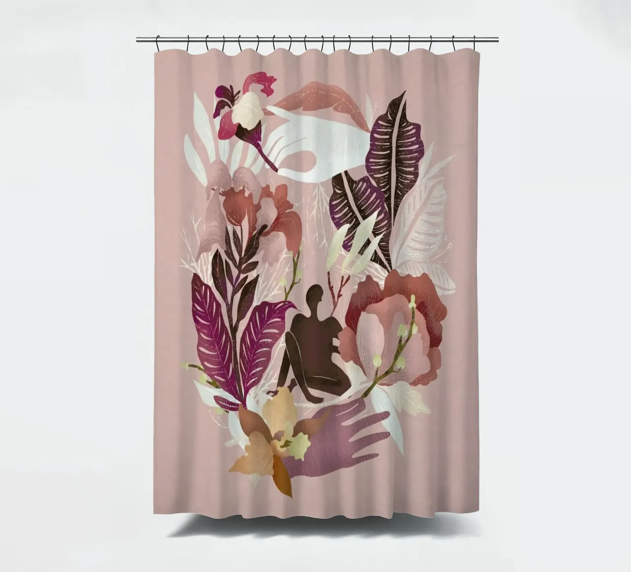 Spring douchegordijn van Amalia Restrepo