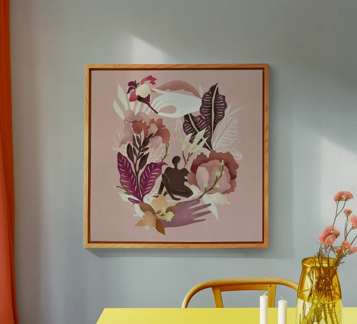 Spring Acryl-Glas von Amalia Restrepo