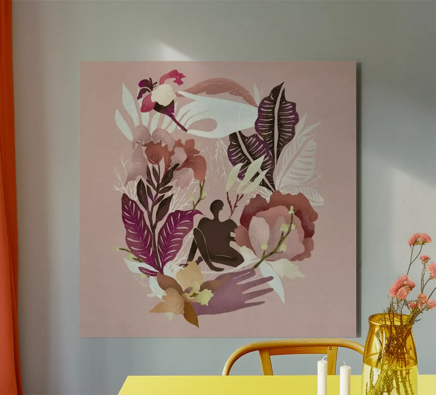 Spring forex-plaat van Amalia Restrepo