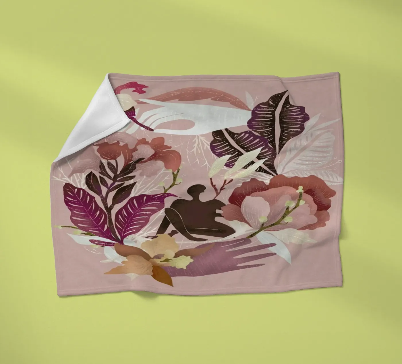 Spring Fleecedecke von Amalia Restrepo