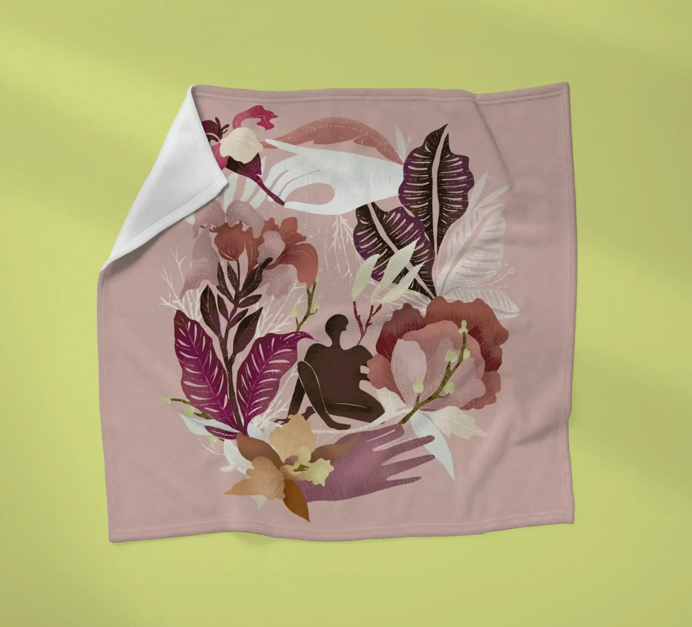 Spring Fleecedecke von Amalia Restrepo