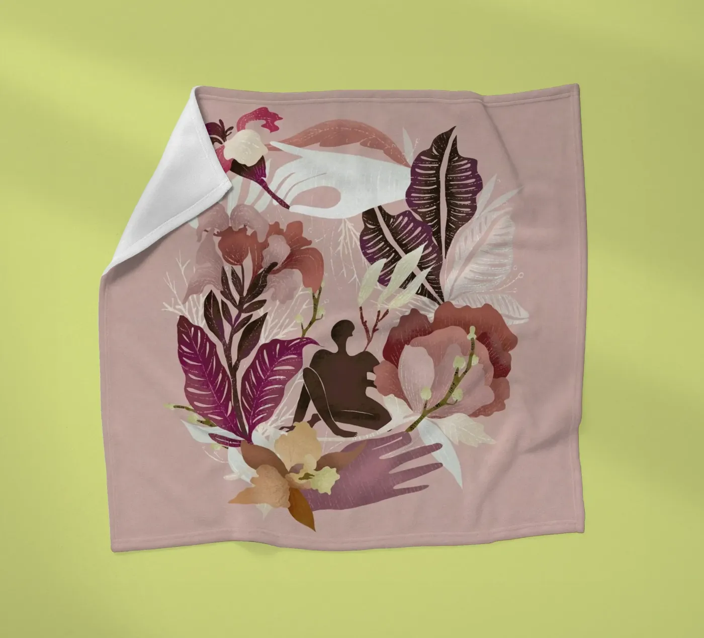 Spring Fleecedecke von Amalia Restrepo