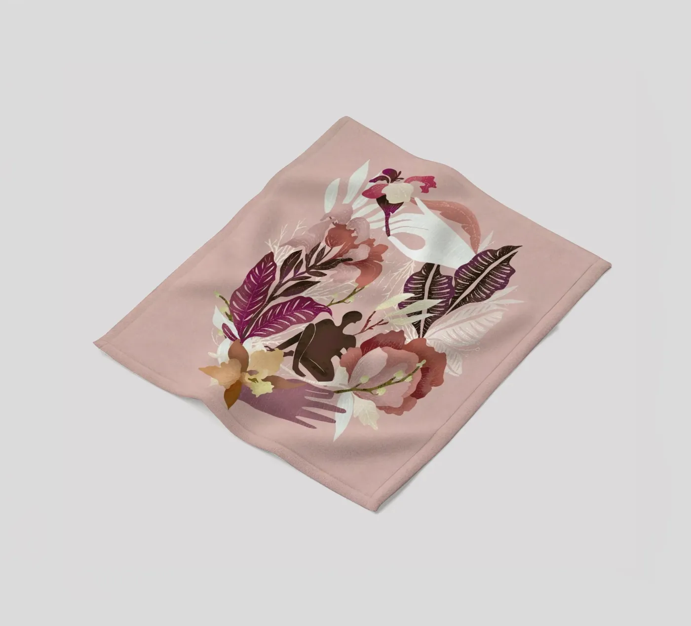 Spring Fleecedecke von Amalia Restrepo