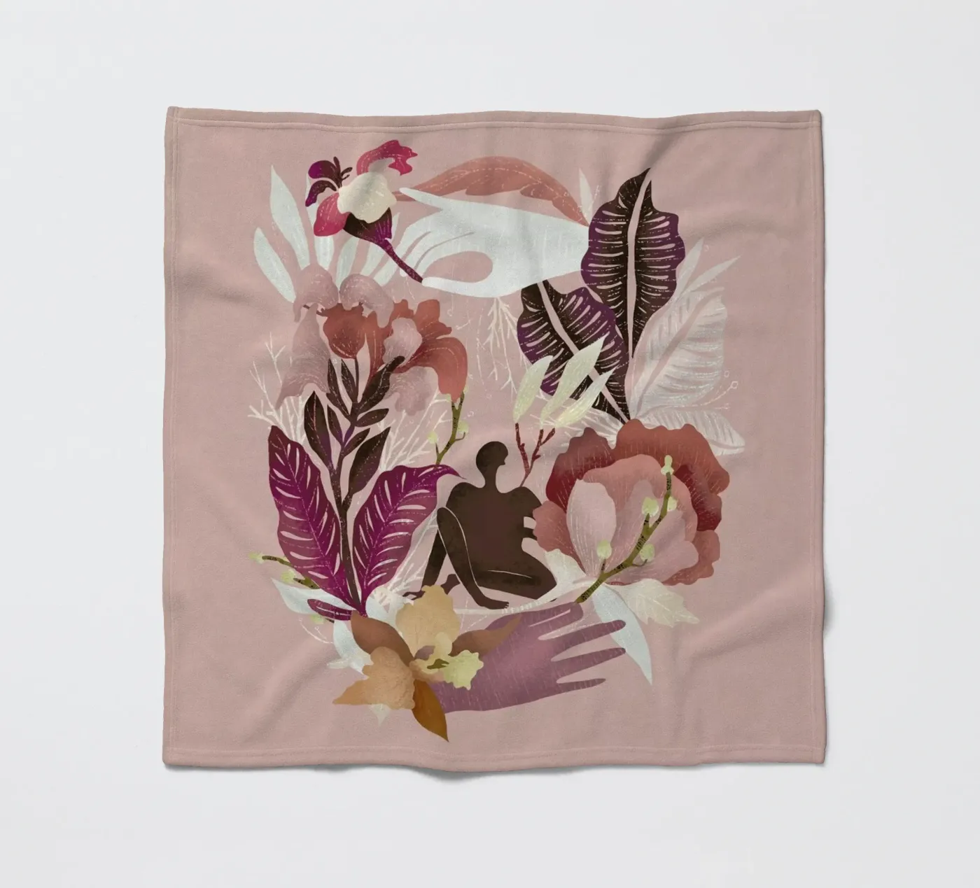 Spring Fleecedecke von Amalia Restrepo