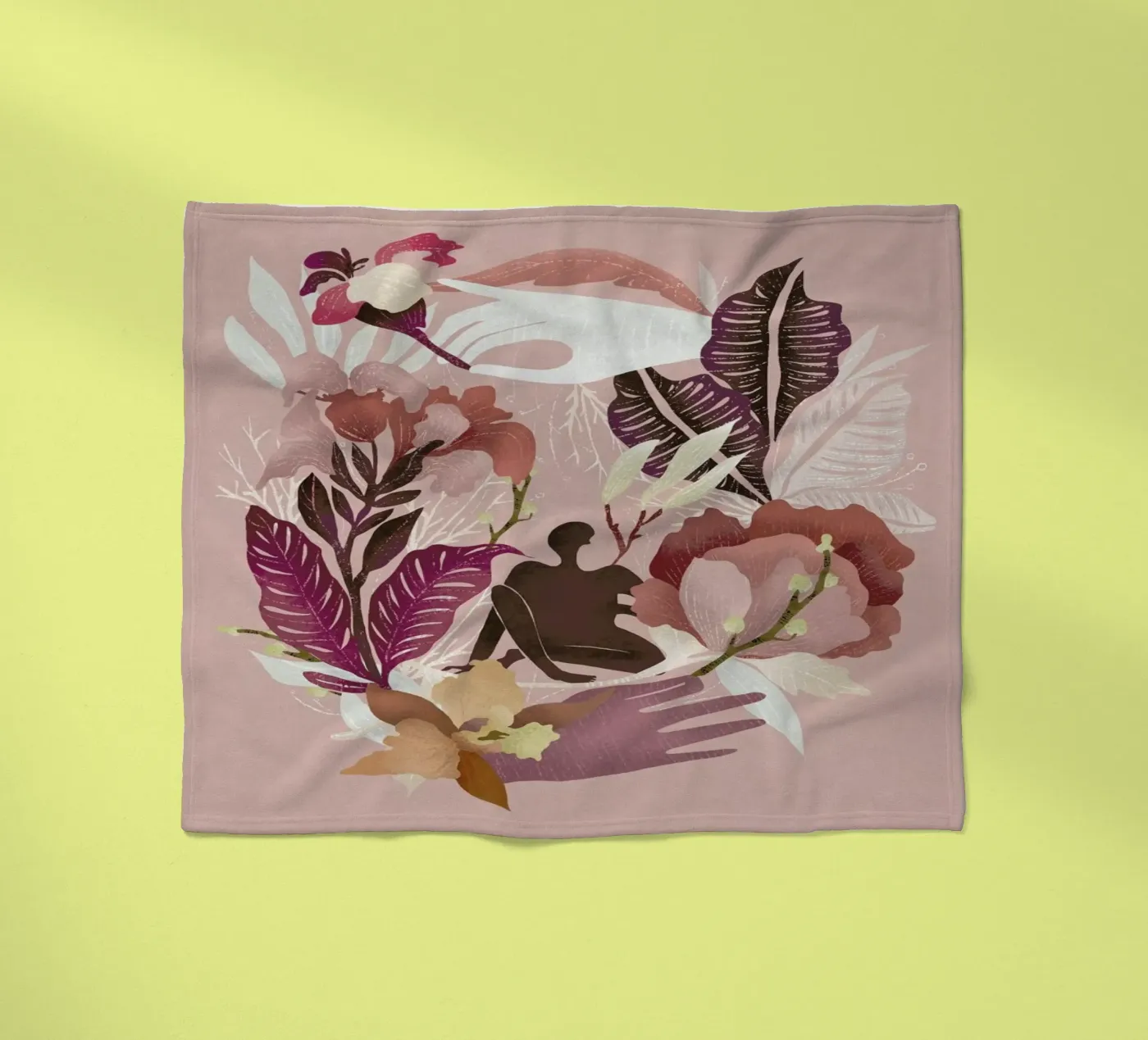 Spring Fleecedecke von Amalia Restrepo