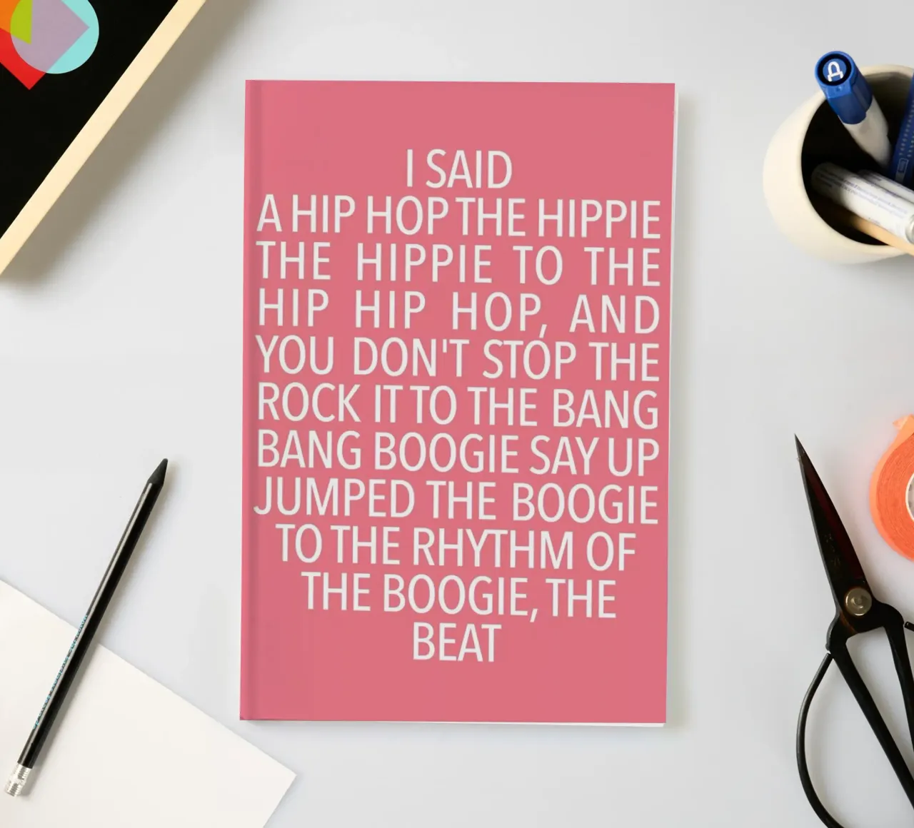 Delight - Pink notitieboek van Studio One