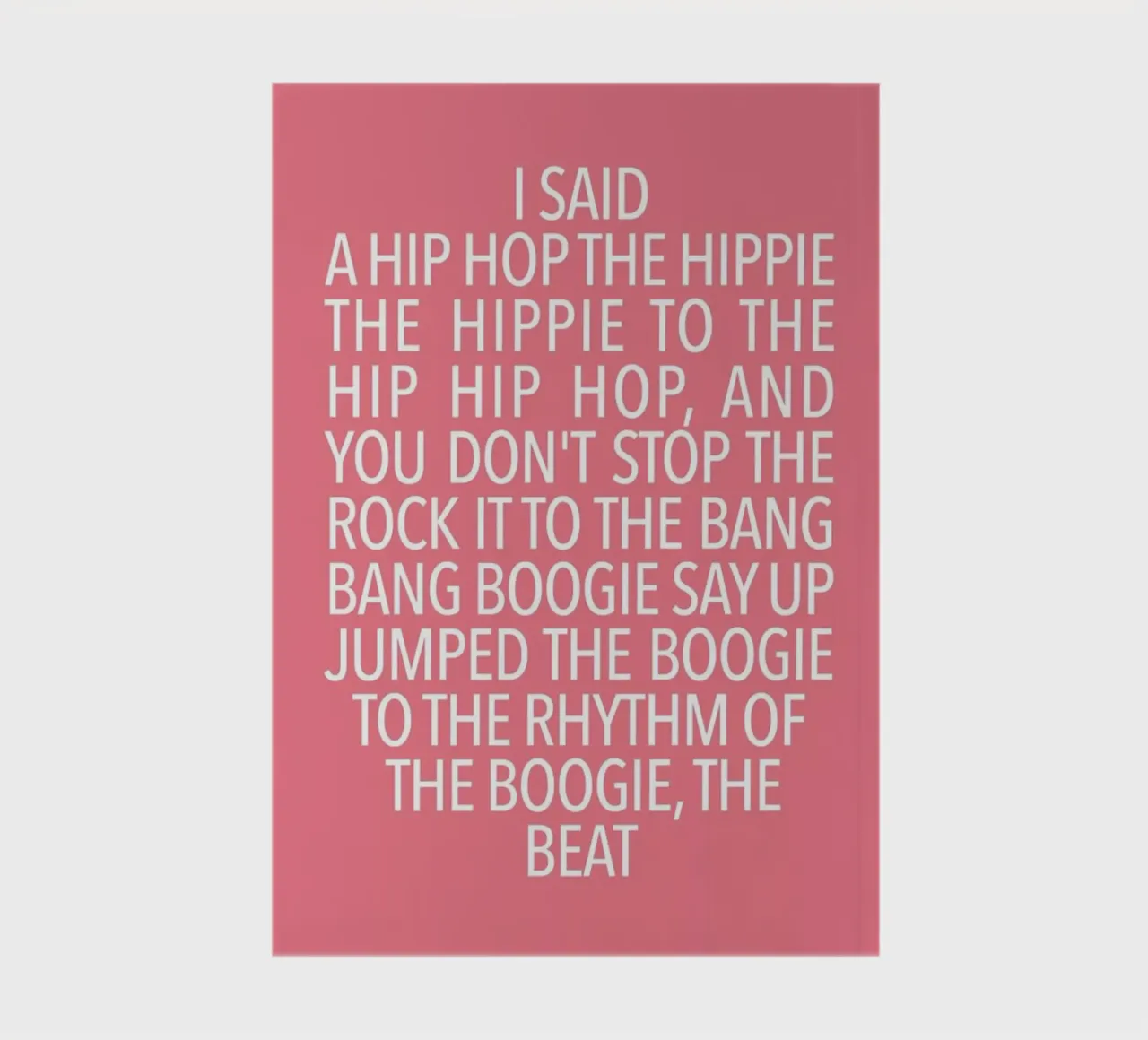 Delight - Pink notitieboek van Studio One