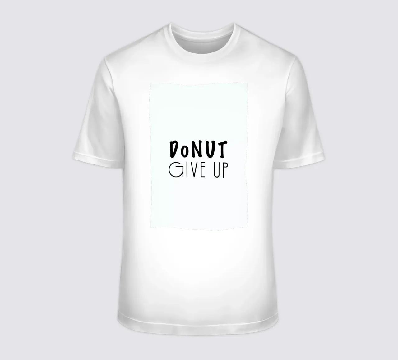 DONUT GIVE UP t-shirt da Ayleen