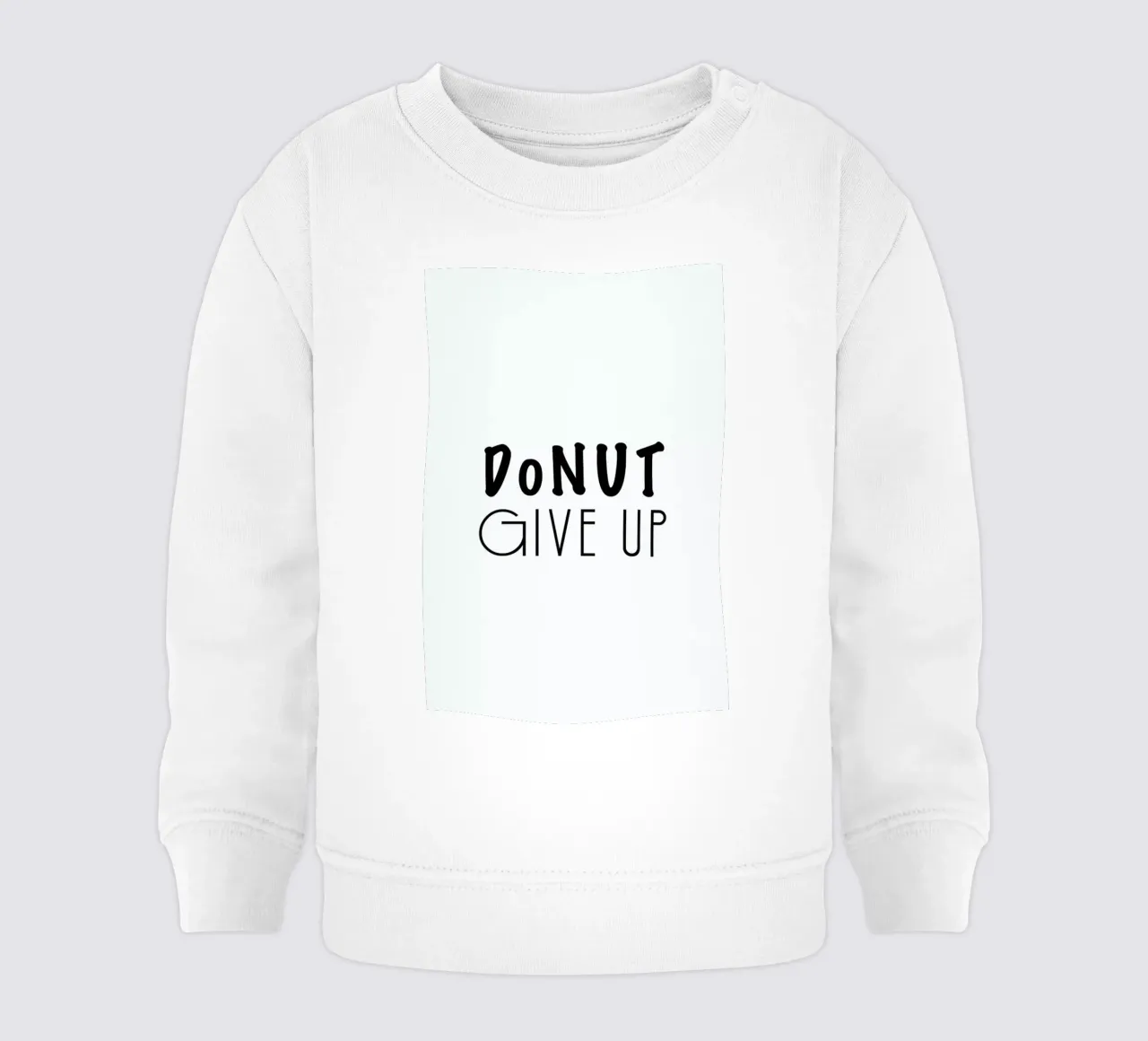 DONUT GIVE UP felpa neonato da Ayleen