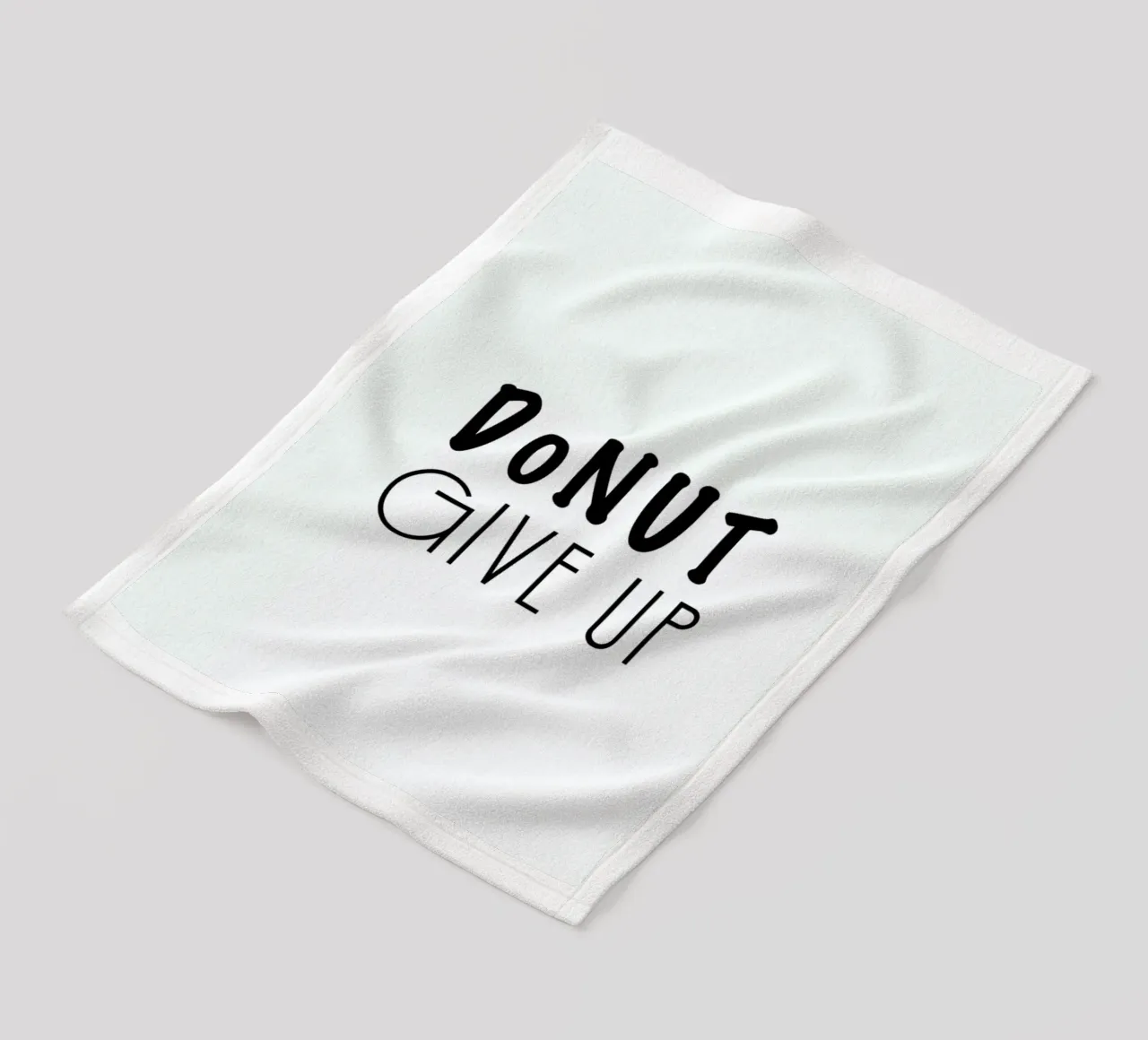 DONUT GIVE UP coperta in pile da Ayleen