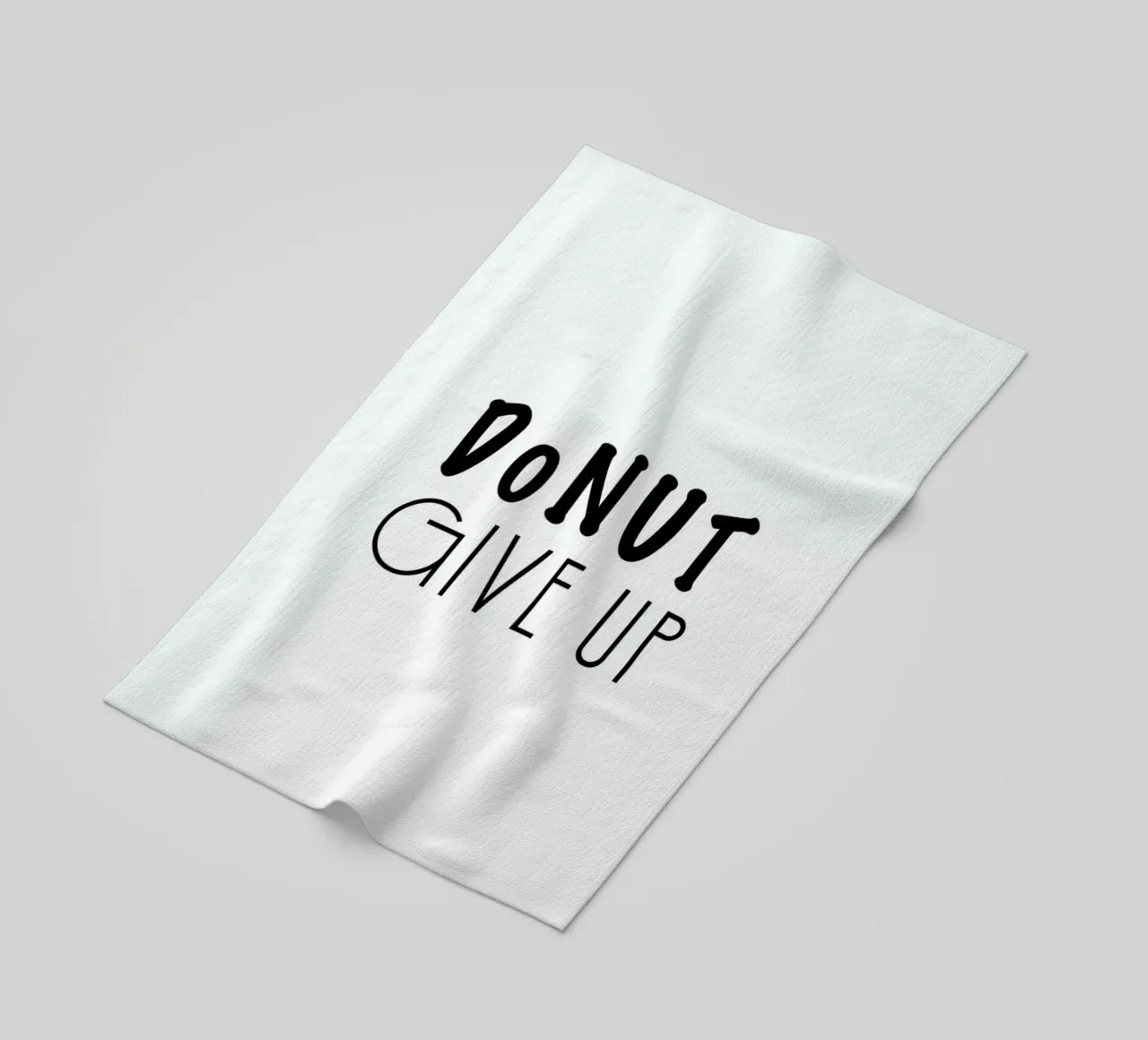 DONUT GIVE UP telo mare da Ayleen