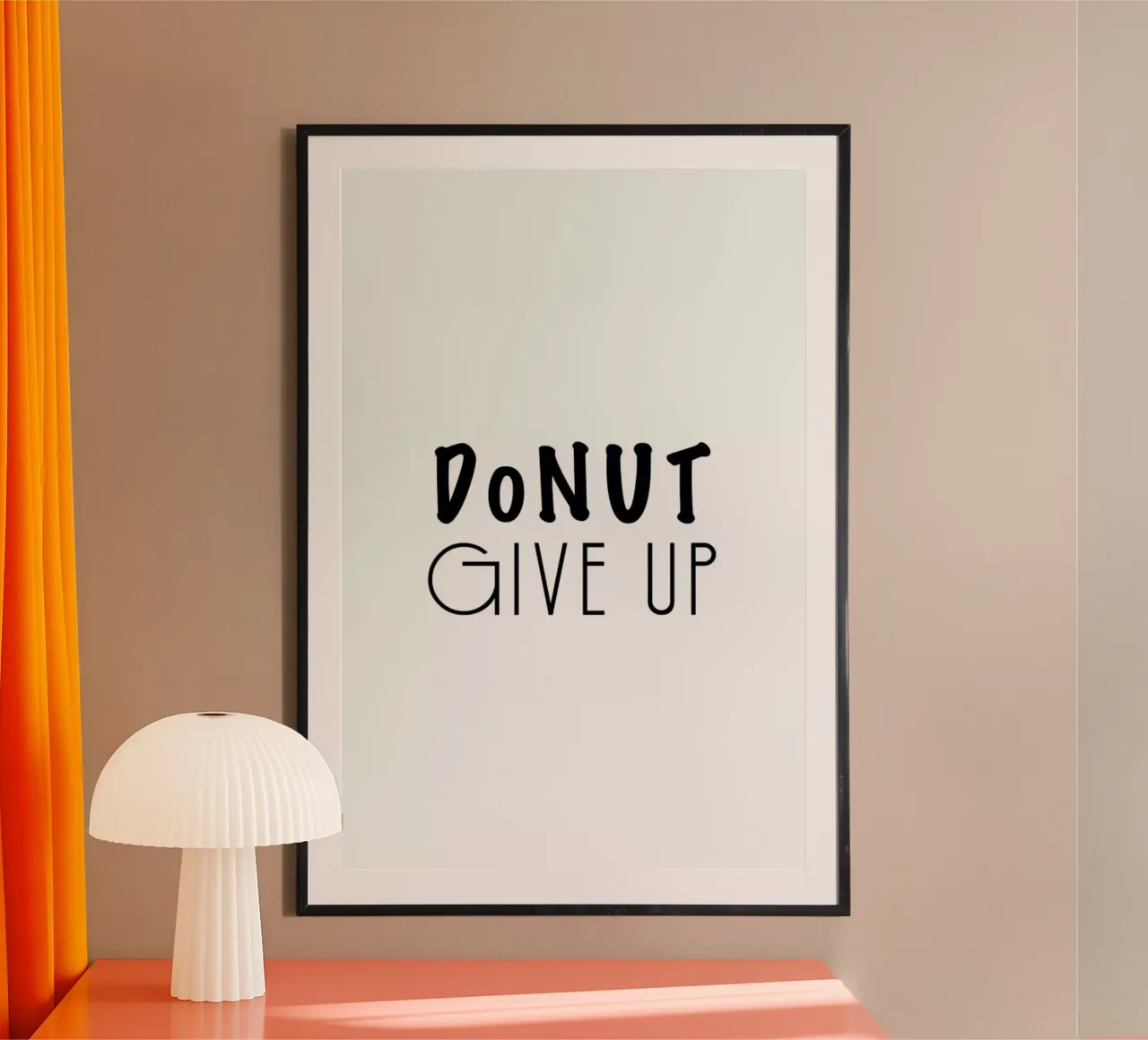 DONUT GIVE UP carta hahnemühle da Ayleen