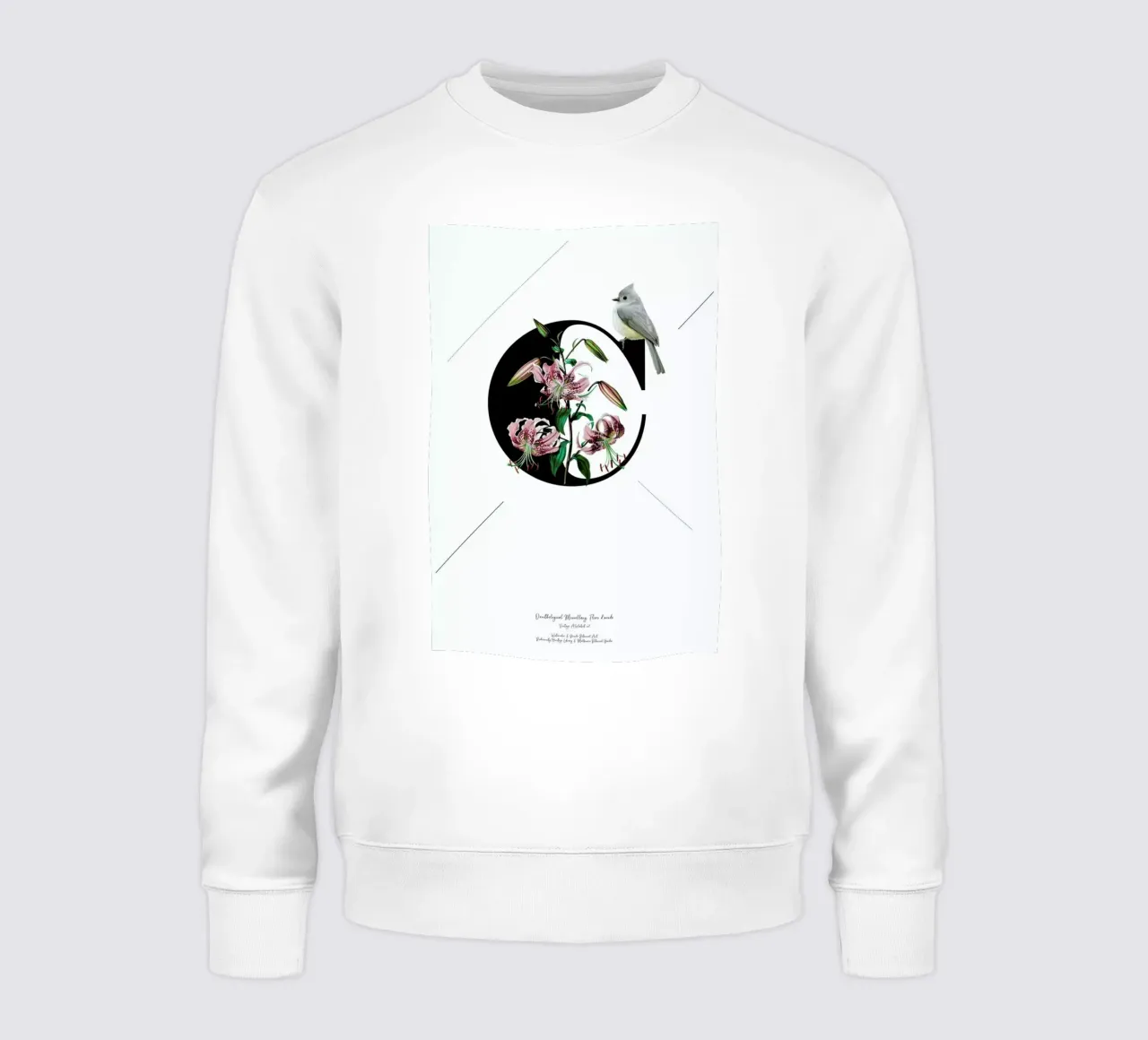Botanical Alphabet - C sweatshirt van Froilein Juno