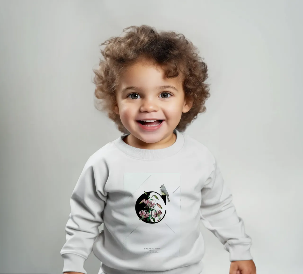 Botanical Alphabet - C felpa neonato da Froilein Juno