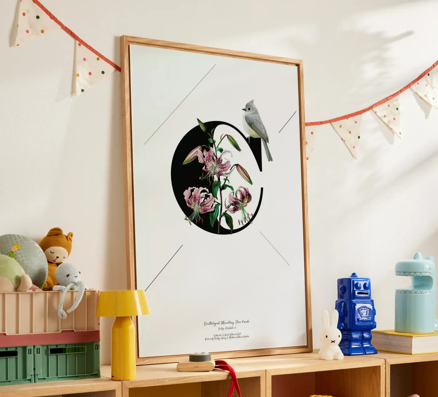 Botanical Alphabet - C plexiglass da Froilein Juno