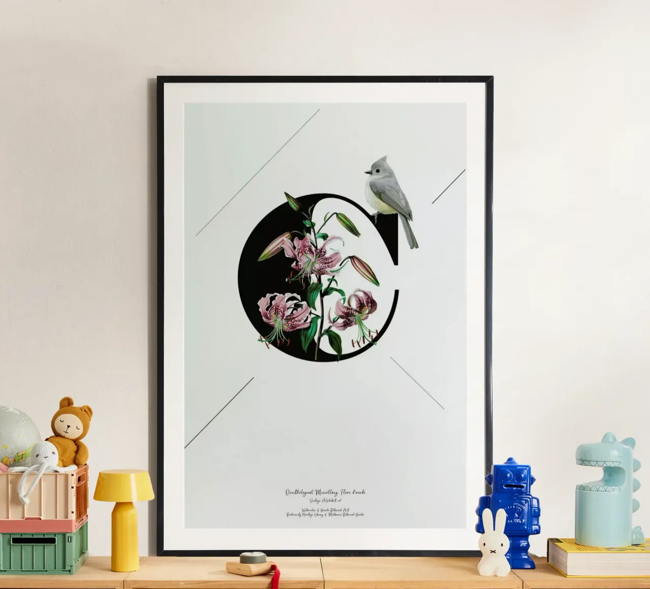 Botanical Alphabet - C carta hahnemühle da Froilein Juno