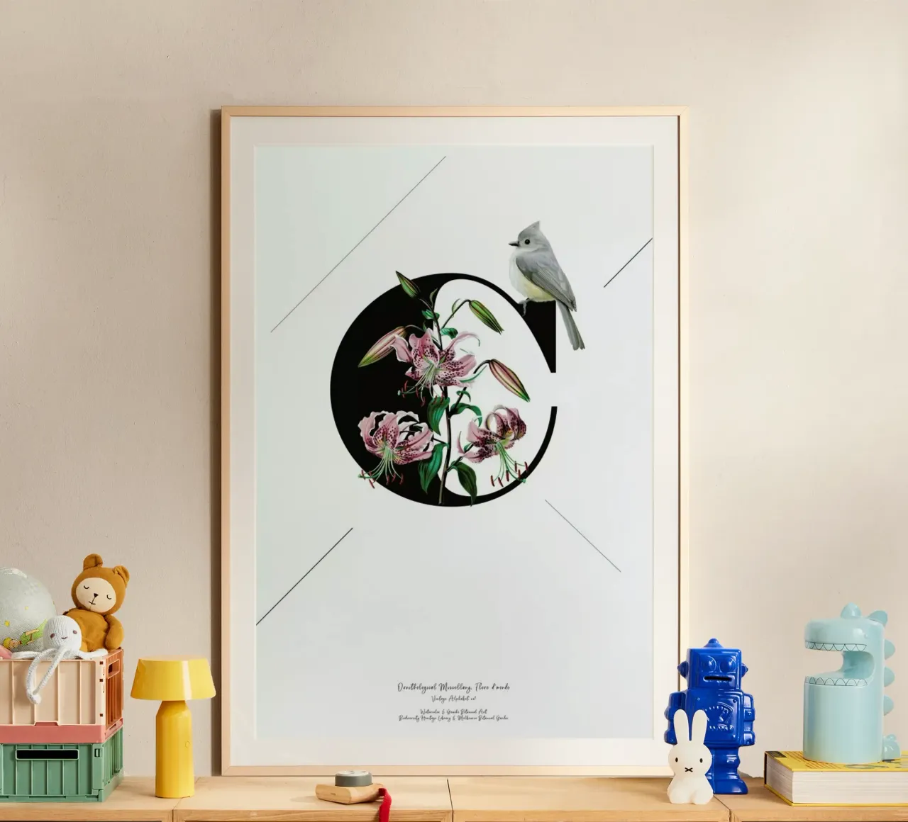 Botanical Alphabet - C carta hahnemühle da Froilein Juno