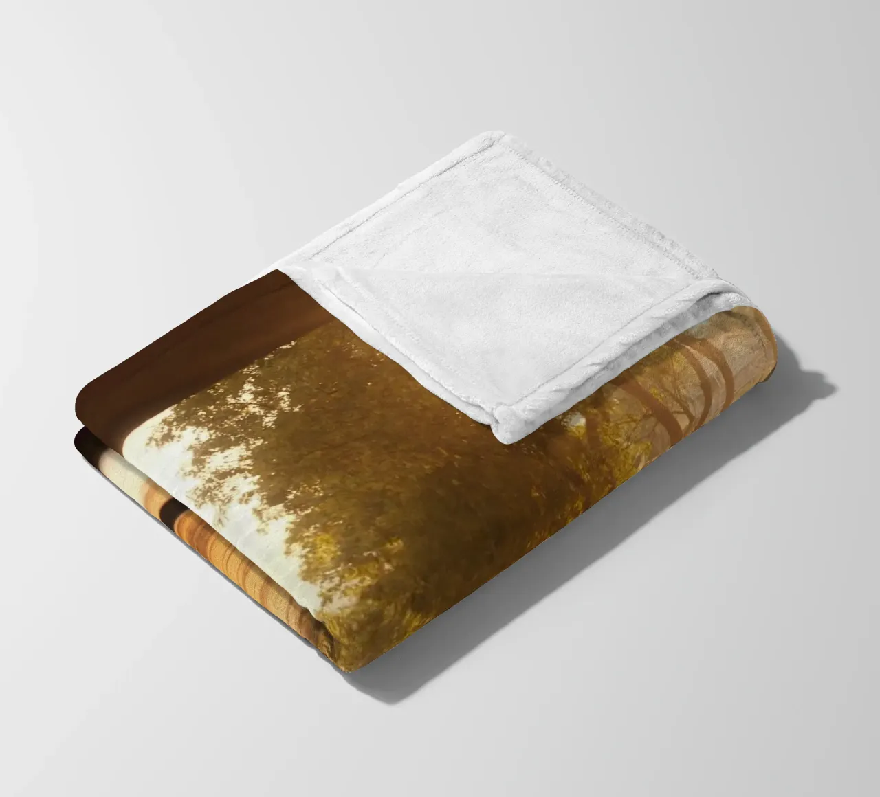 Golden Safari Trails coperta in pile da FujiPrints