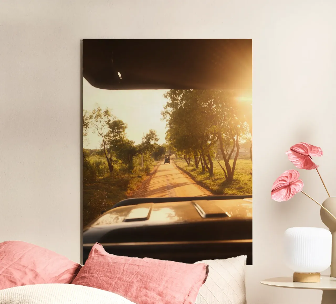 Golden Safari Trails alluminio dibond da FujiPrints
