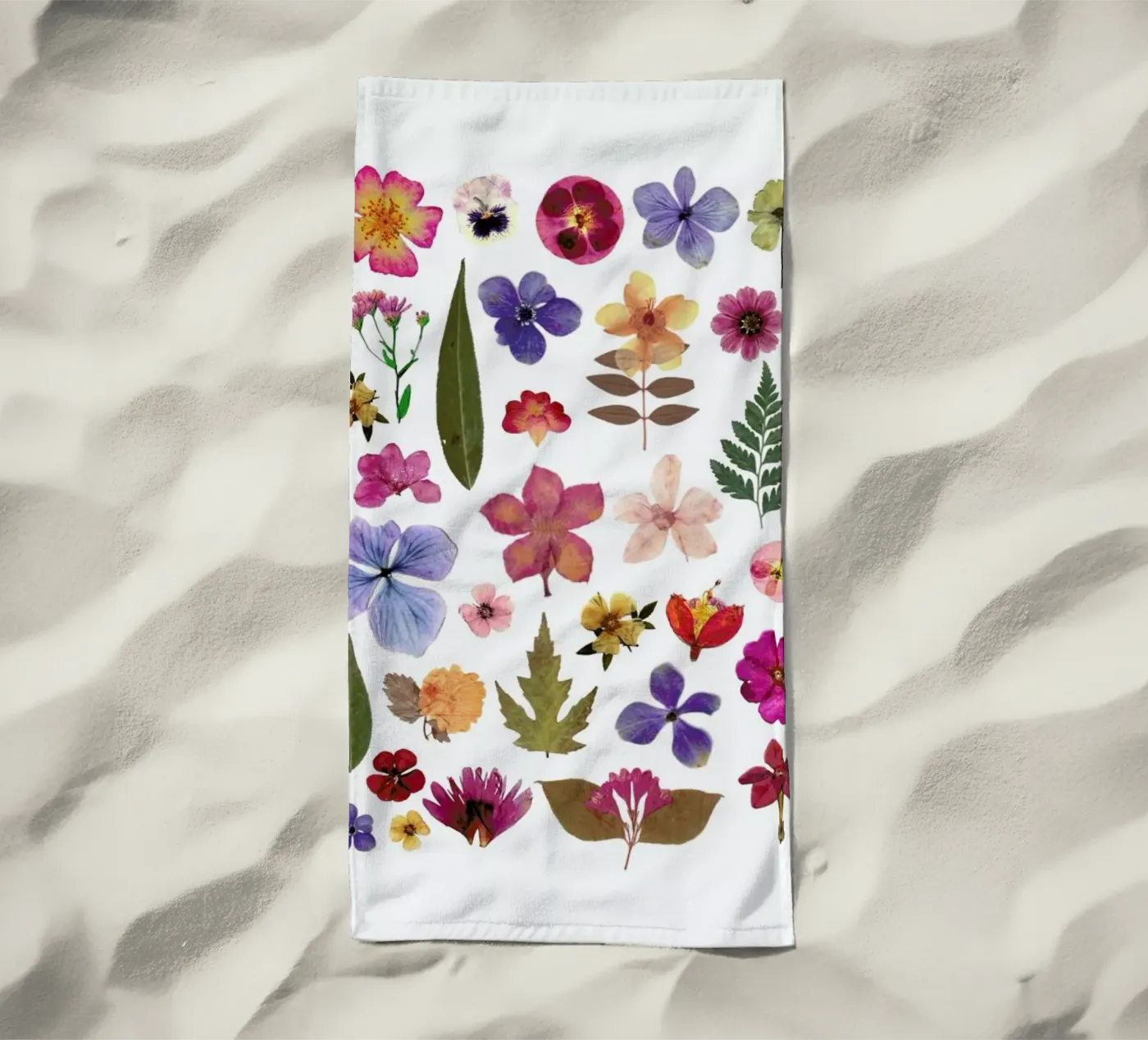 Pressed Flowers 01 telo mare da Miles of Light