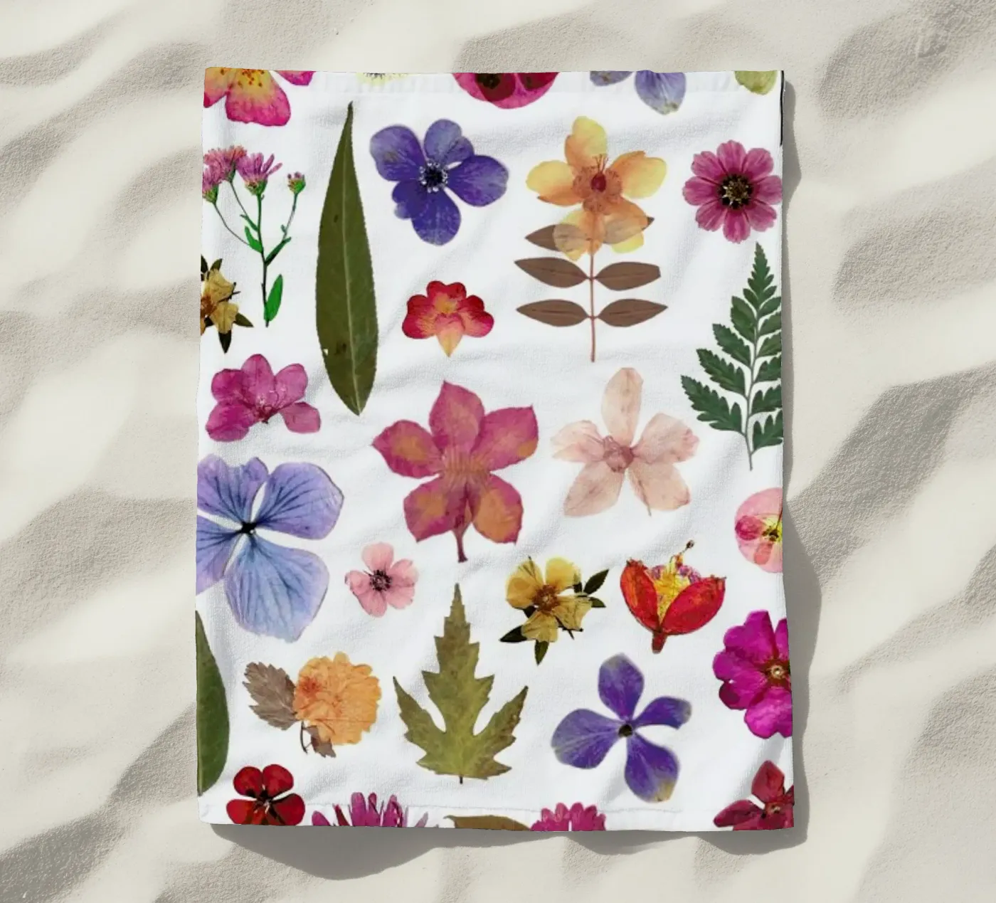 Pressed Flowers 01 telo mare da Miles of Light