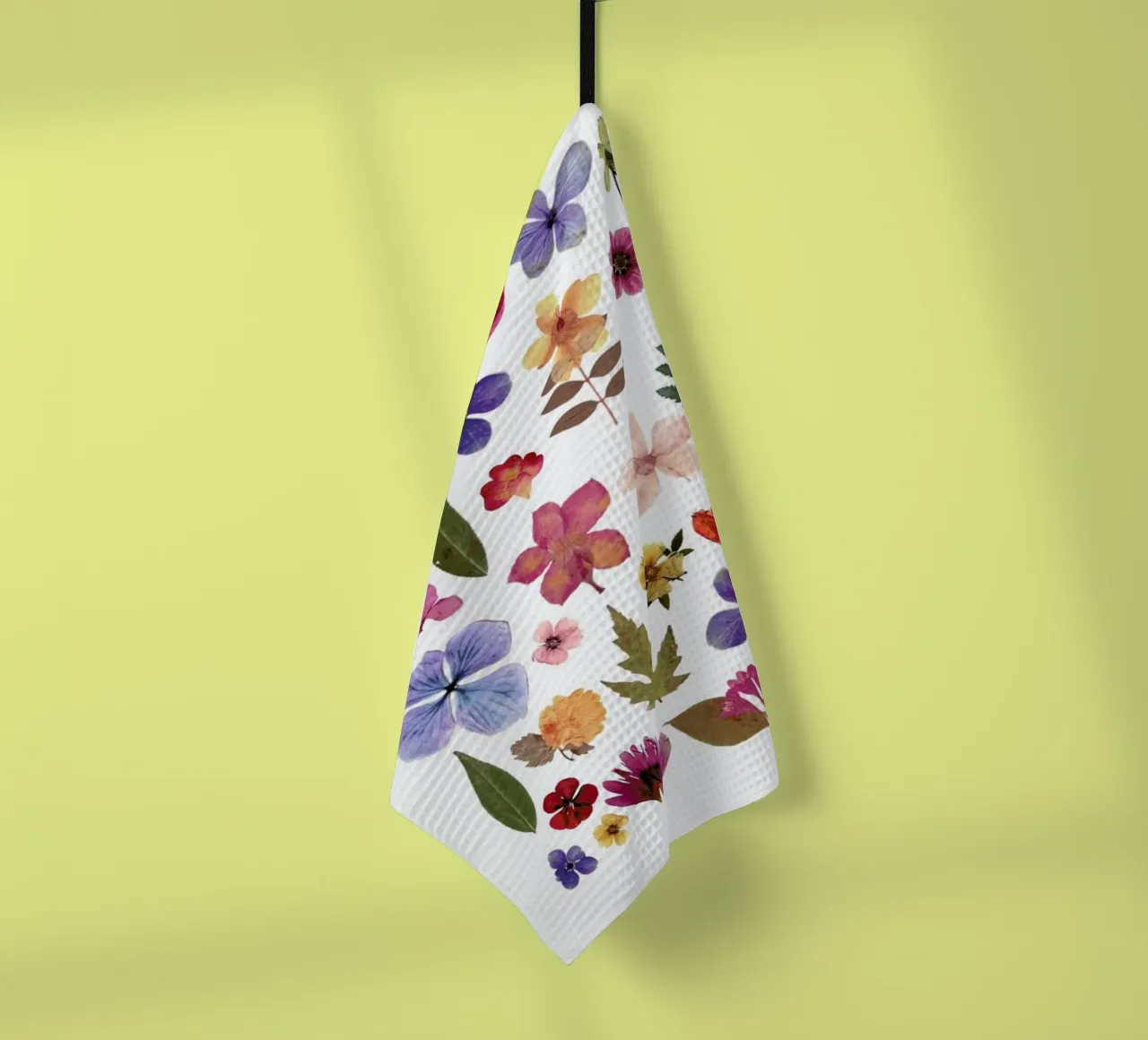 Pressed Flowers 01 canovaccio da cucina da Miles of Light