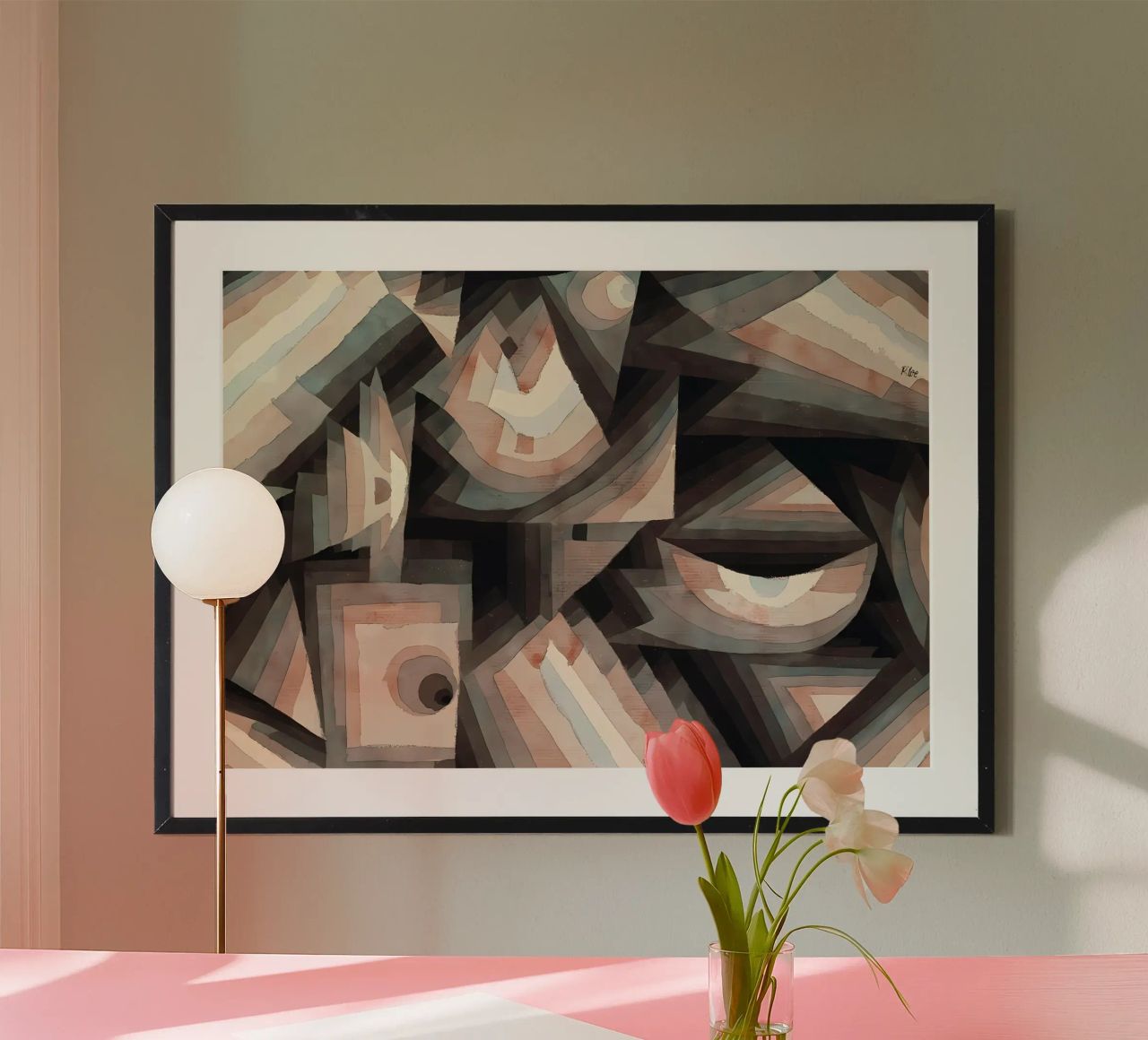 Crystal Gradation poster by Iracheta