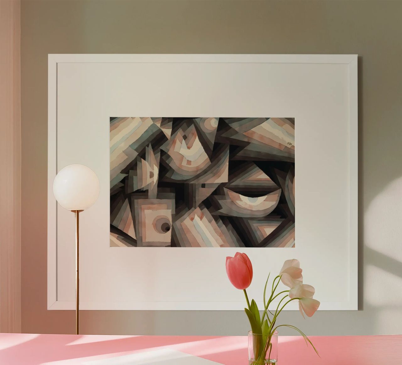 Crystal Gradation poster by Iracheta