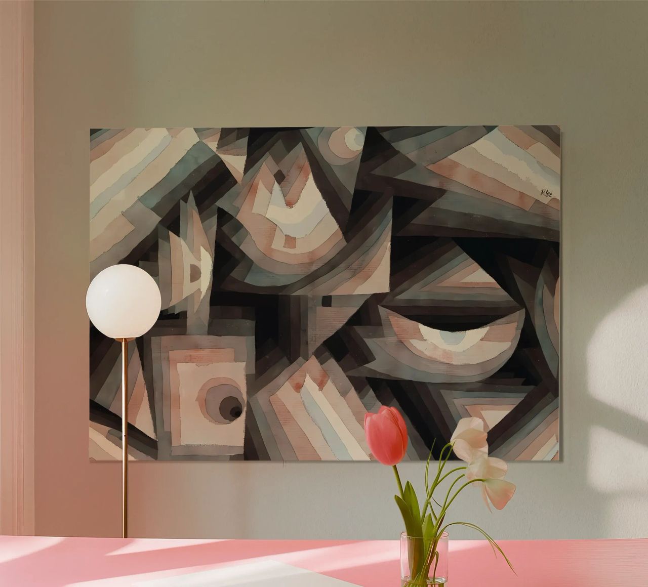 Crystal Gradation poster by Iracheta