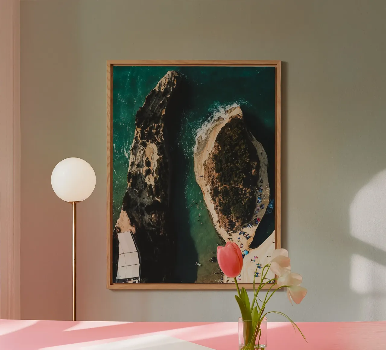 Canal d'amour alluminio dibond da Framative