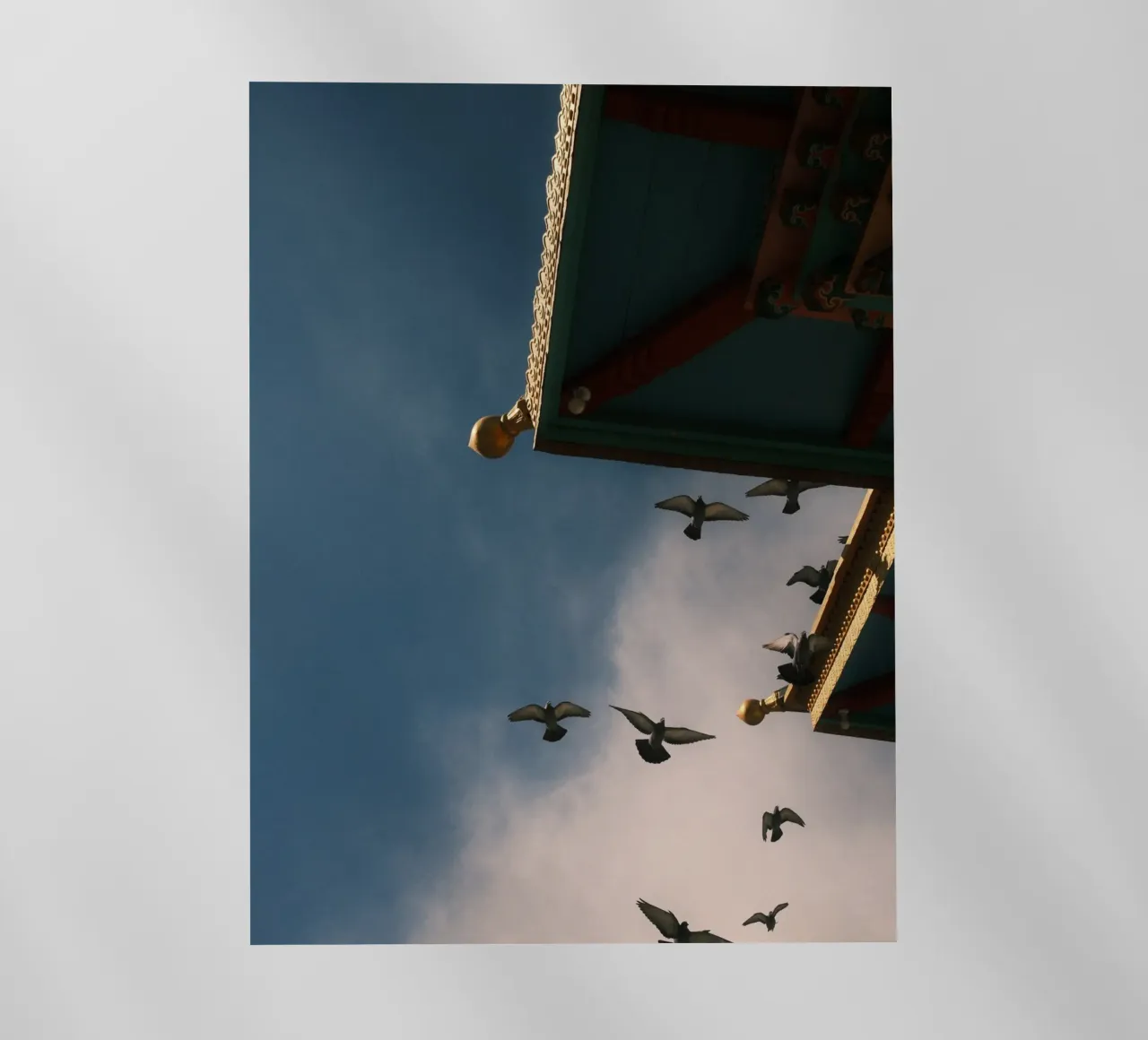 Annapurna Temple Sky pellicola backlit da FujiPrints