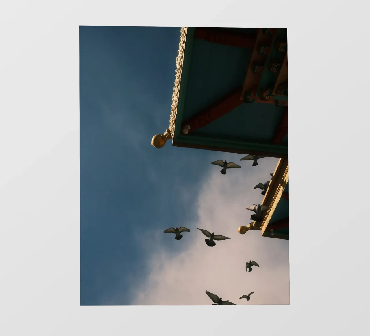 Annapurna Temple Sky pellicola backlit da FujiPrints