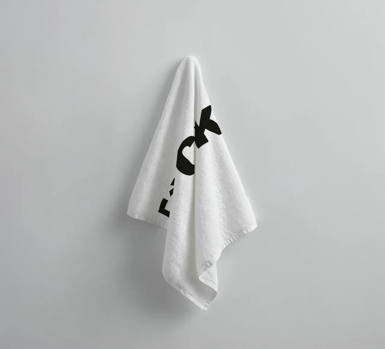 F*CK asciugamano da bagno da Flo Klein
