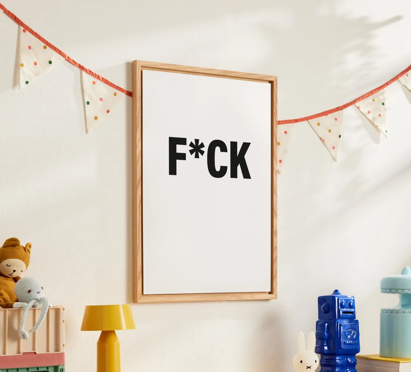 F*CK Acryl-Glas von Typografik