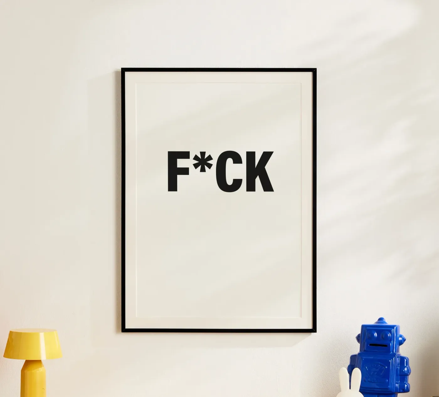 F*CK Poster von Typografik