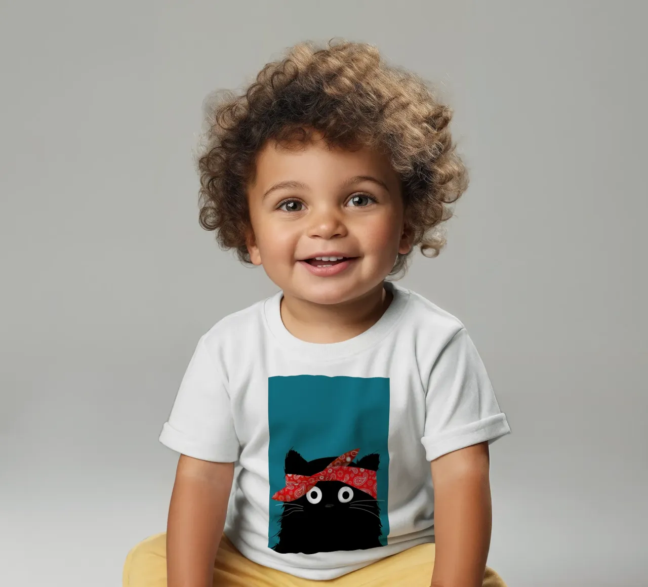 Cat - 2 Pac Baby T-Shirt von Doozal