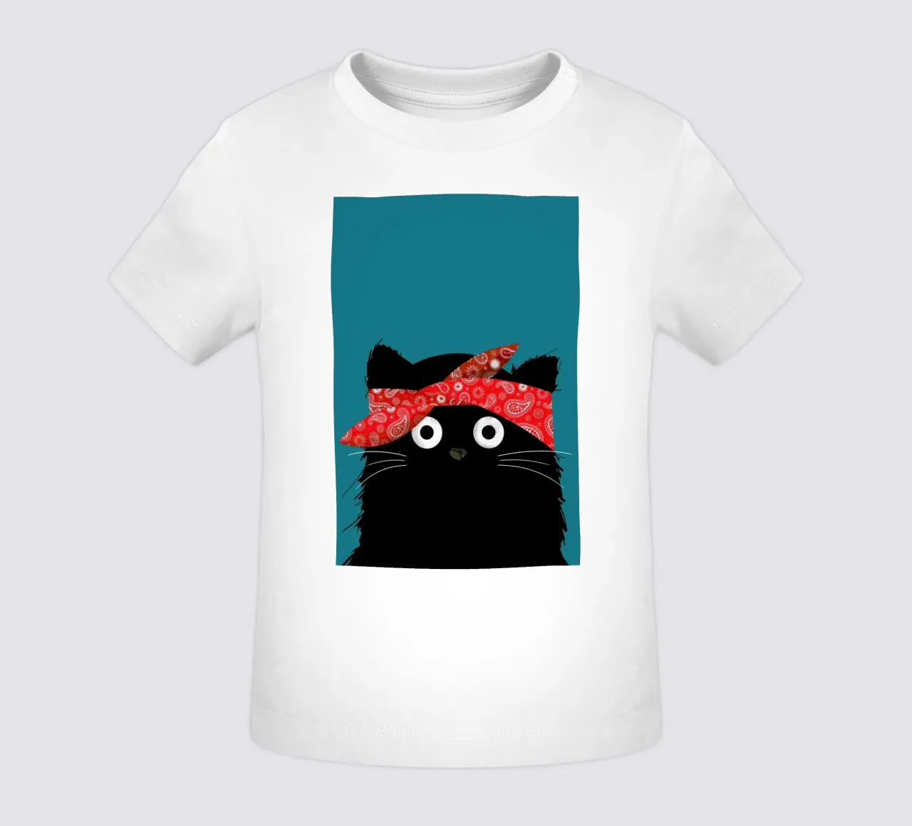 Cat - 2 Pac Baby T-Shirt von Doozal