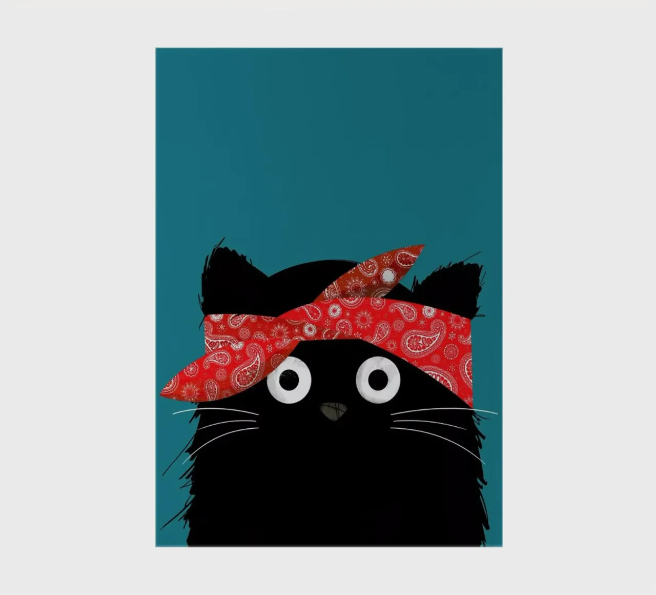 Cat - 2 Pac notebook by Doozal