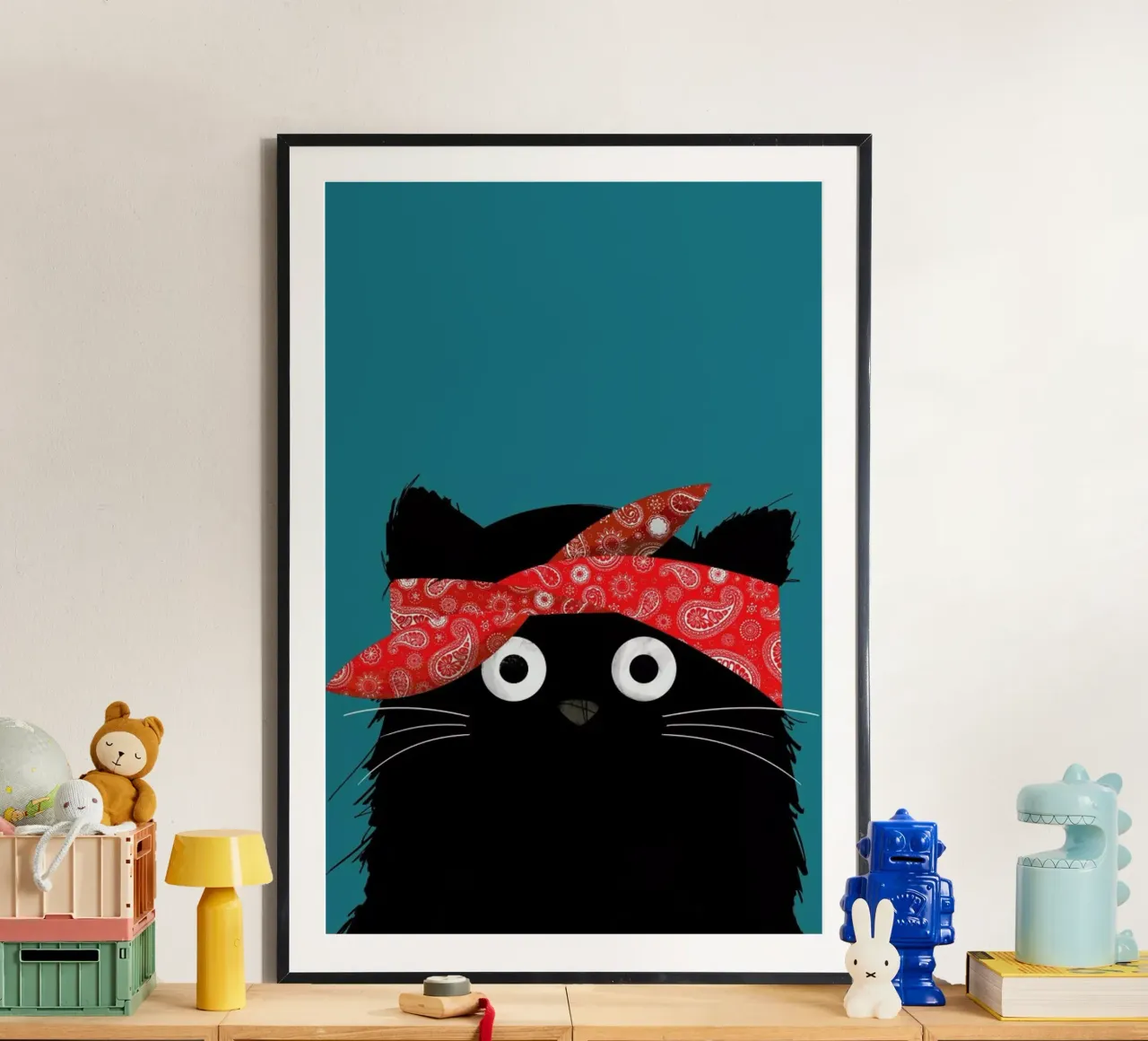 Cat - 2 Pac poster da Doozal